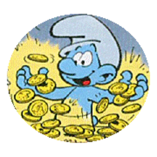 Smurf sticker 58