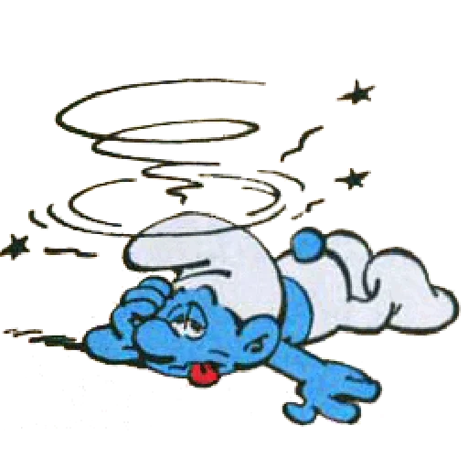 Smurf sticker 60