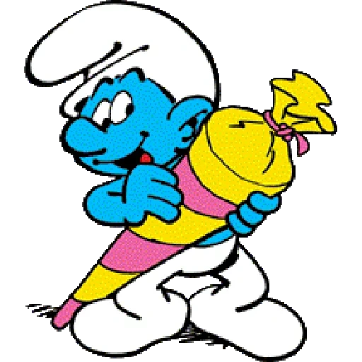 Smurf sticker 61