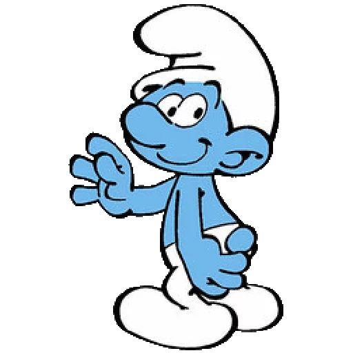 Smurf sticker 65