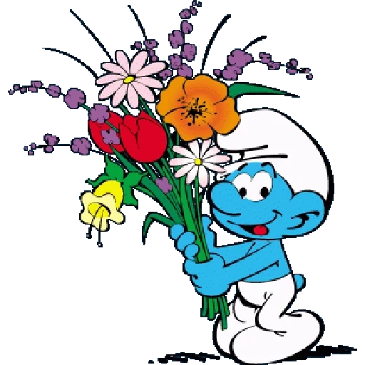 Smurf sticker 76