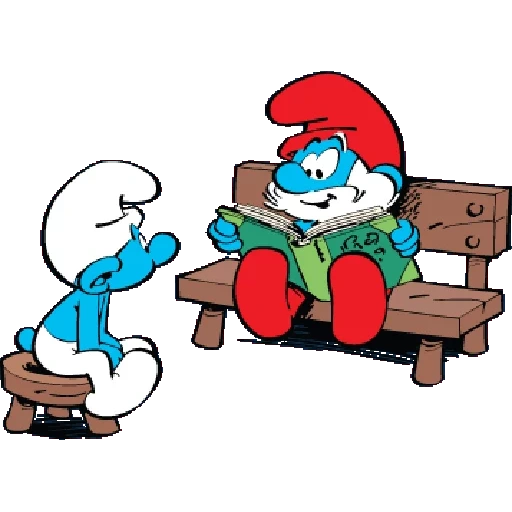 Smurf sticker 77