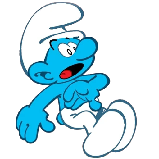 Smurf sticker 83