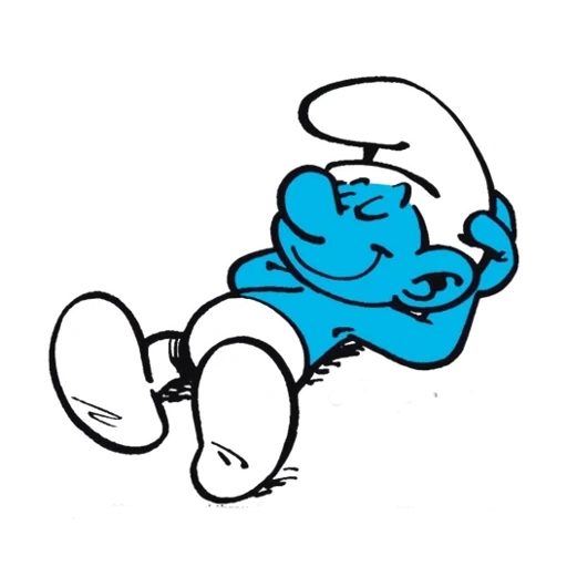 Smurf sticker 85