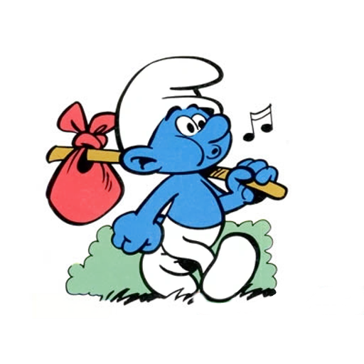Smurf sticker 88