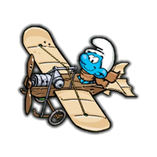 Smurf sticker 89