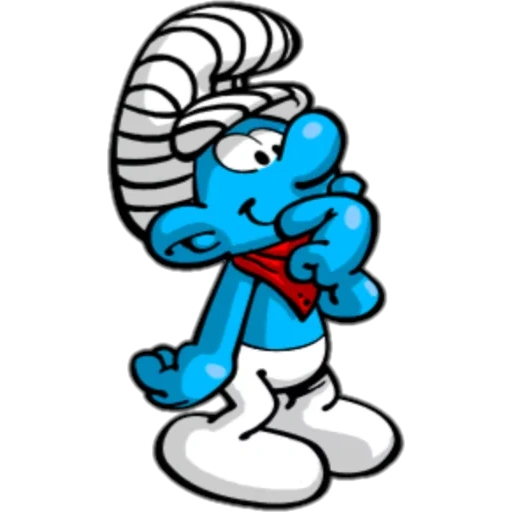 Smurf sticker 90