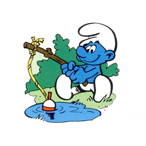 Smurf sticker 94