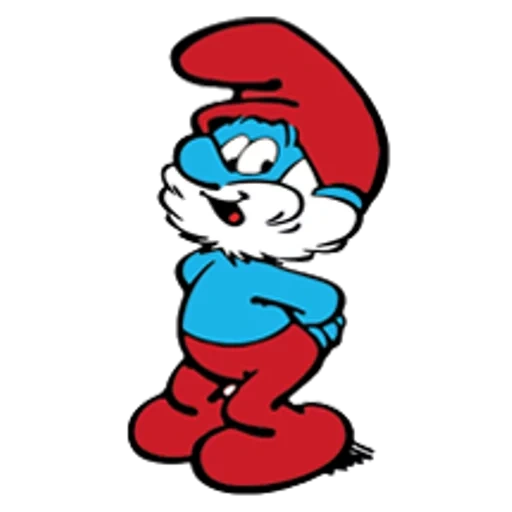 Smurf sticker 99