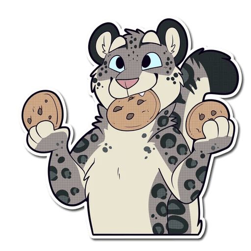 Snow Leopard Telegram sticker pack