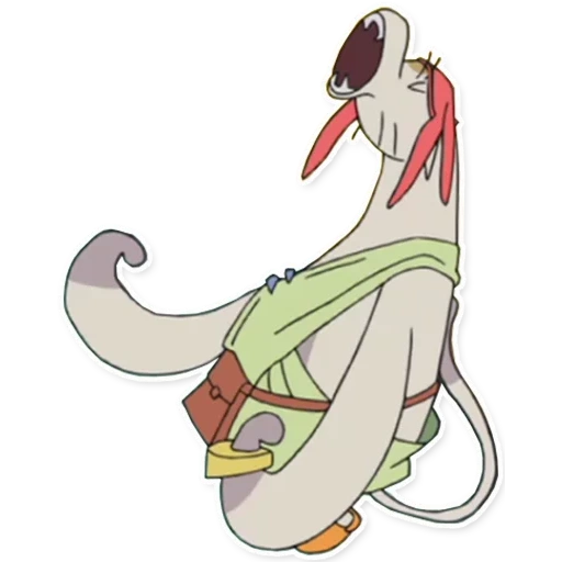 Space Dandy's Meow sticker 16