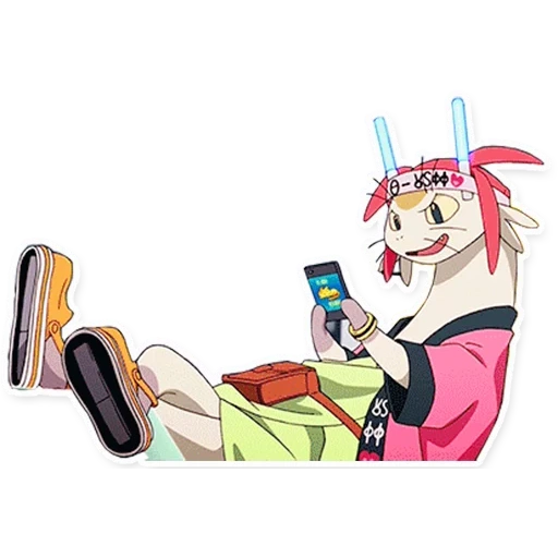 Space Dandy's Meow sticker 5