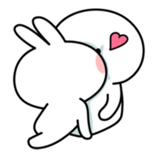 Spoiled rabbit sticker 11