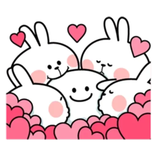 Spoiled rabbit sticker 16