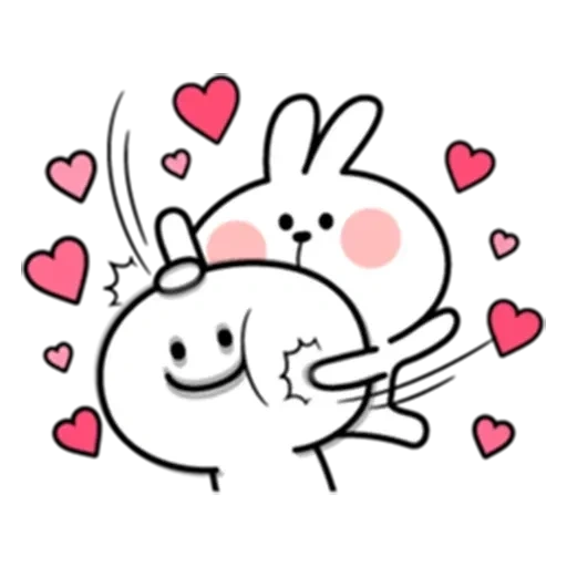 Spoiled rabbit sticker 18