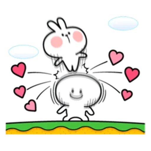 Spoiled rabbit sticker 20