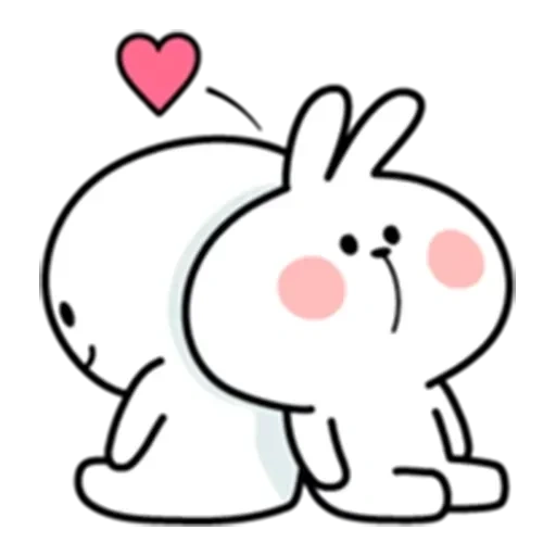 Spoiled rabbit sticker 22
