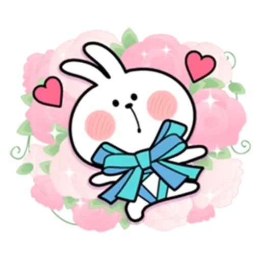 Spoiled rabbit sticker 6