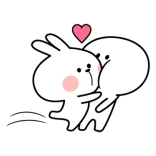 Spoiled rabbit sticker 7