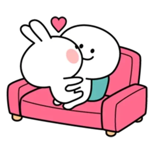 Spoiled rabbit sticker 8