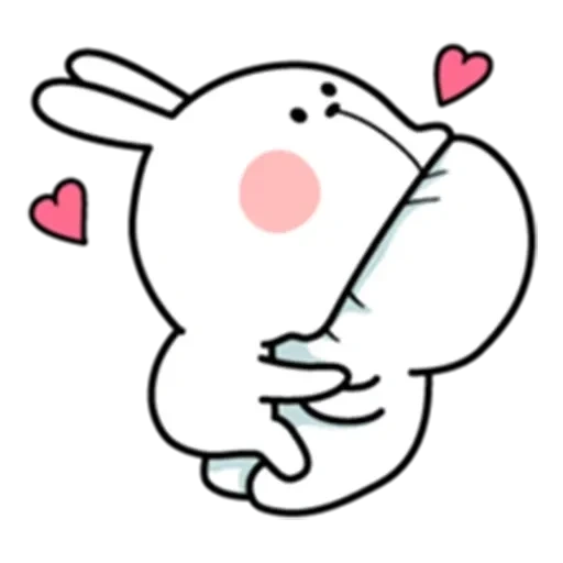 Spoiled rabbit sticker 9