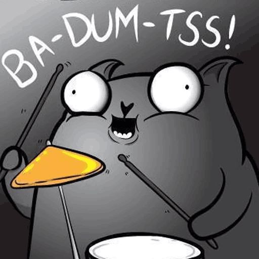 Кот стендапер Telegram sticker pack