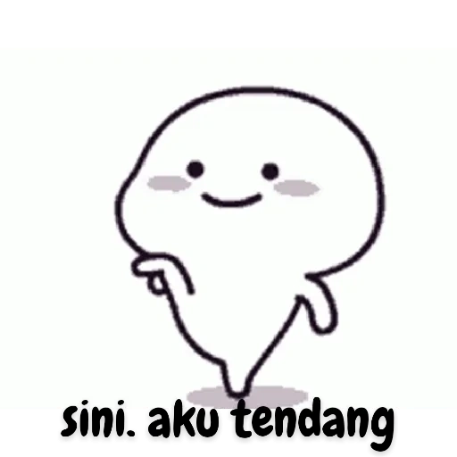 pentol gerak lucu sticker 11