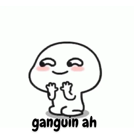 pentol gerak lucu sticker 12