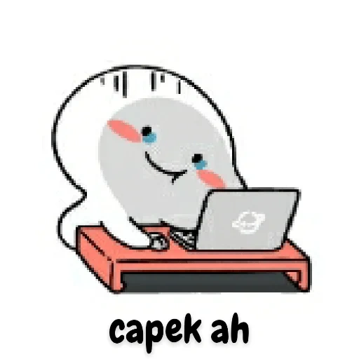 pentol gerak lucu sticker 14