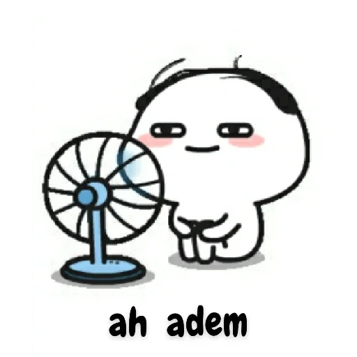 pentol gerak lucu sticker 20