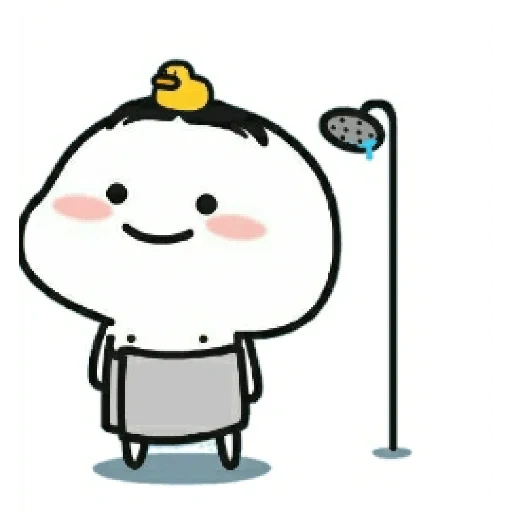 pentol gerak lucu sticker 22