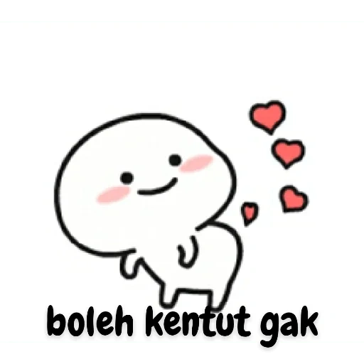 pentol gerak lucu sticker 30