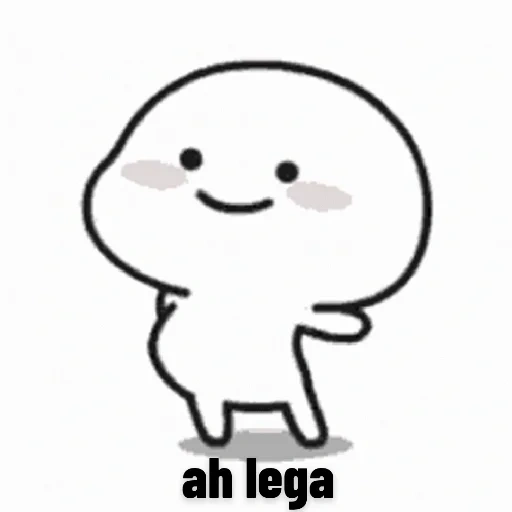 pentol gerak lucu sticker 8