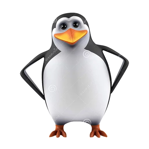 Dank 3d stock penguins Telegram sticker pack
