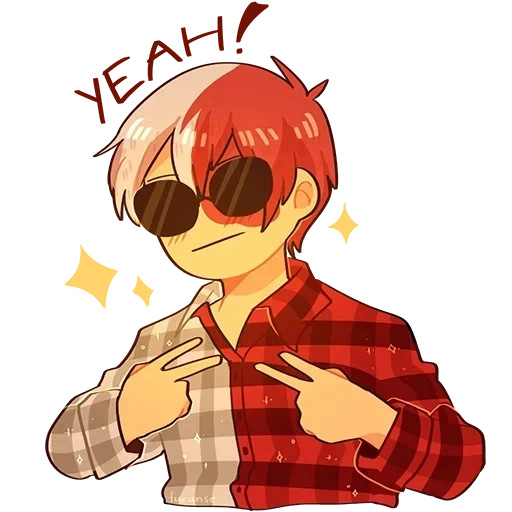 Shoto Todoroki • sticker 109