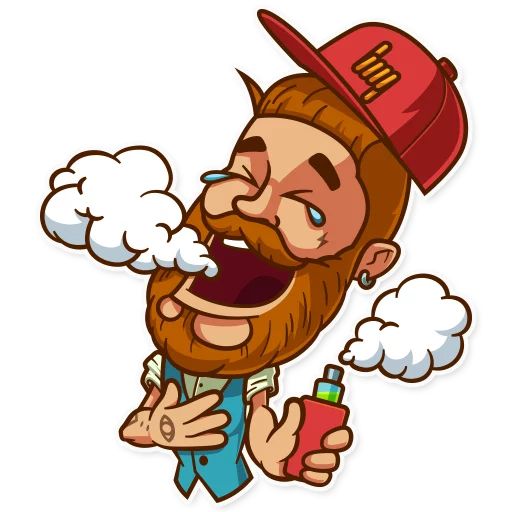 True Vaper Telegram sticker pack