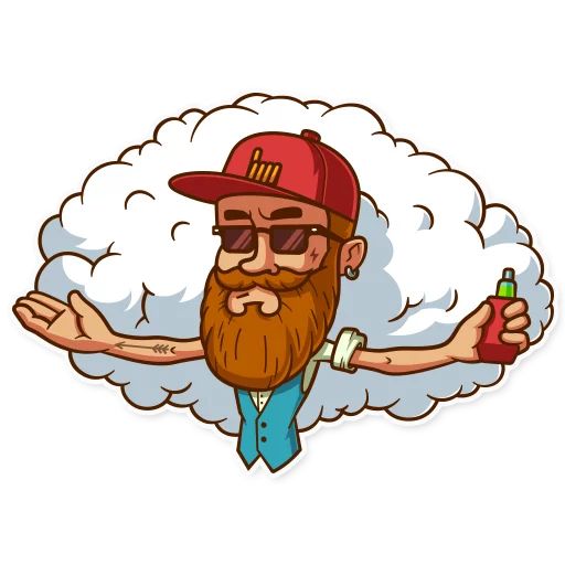 True Vaper sticker 15