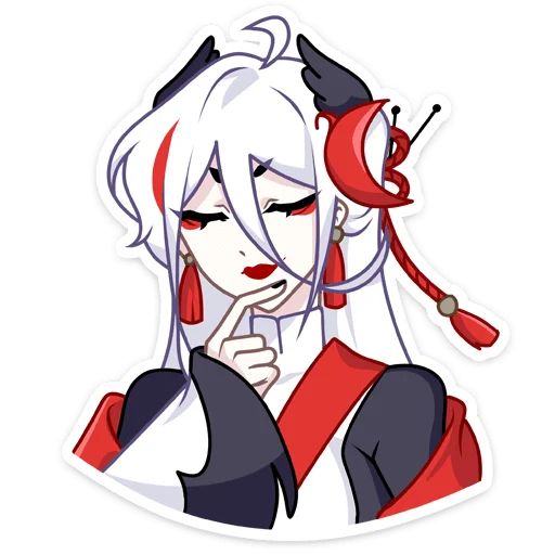 Цуру Карина Островская Telegram sticker pack