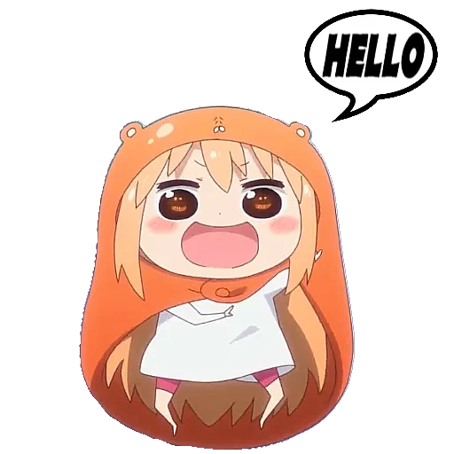 HIMOUTO.UMARU-CHAN Telegram sticker pack