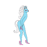 Unicorn Girl sticker 2