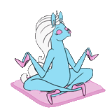 Unicorn Girl sticker 30