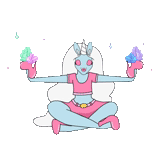 Unicorn Girl sticker 35