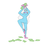 Unicorn Girl sticker 40