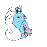 Unicorn Girl sticker 5