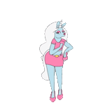 Unicorn Girl sticker 43