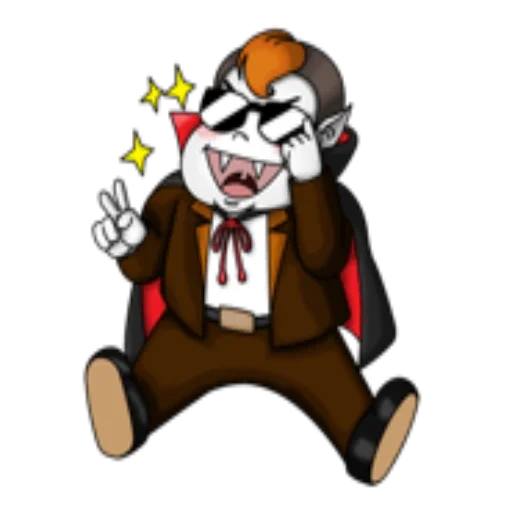 Deda vampire sticker 6