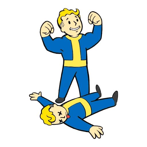 Vault boy sticker 13