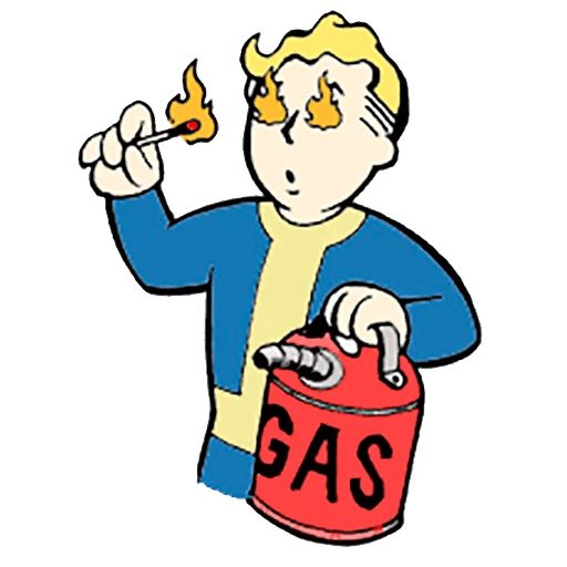 Vault boy sticker 17