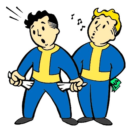 Vault boy sticker 25