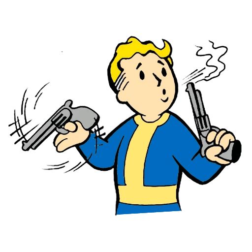 Vault boy sticker 34